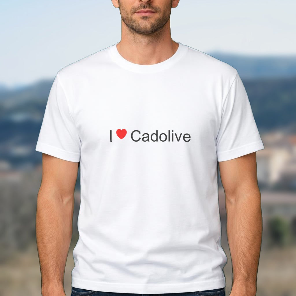 T-shirt I love cadolive