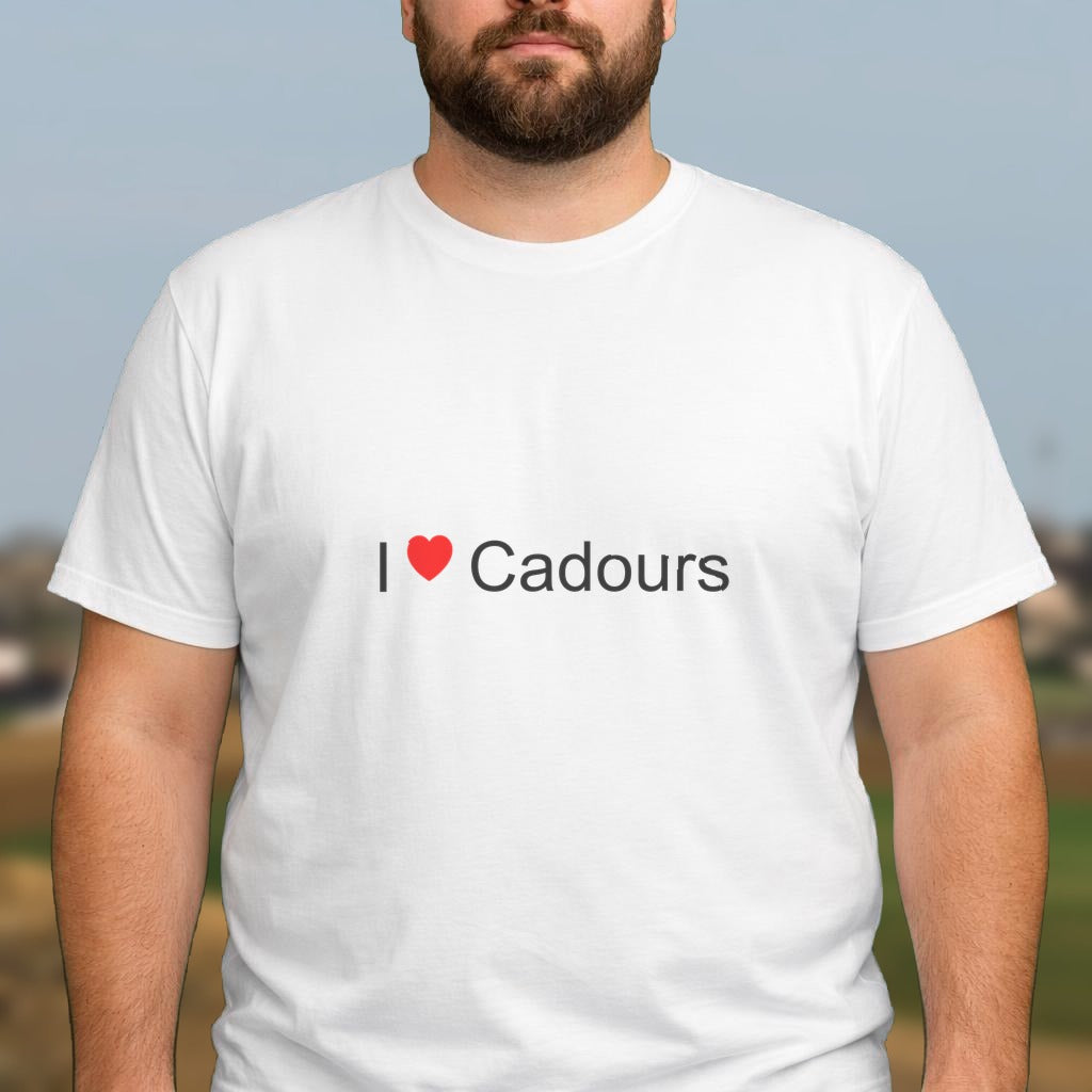T-shirt I love cadours