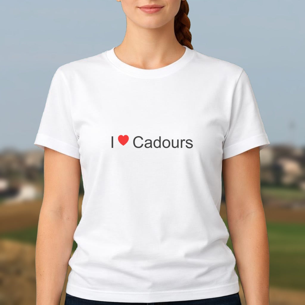 T-shirt I love cadours
