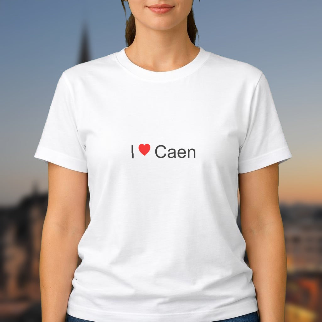 T-shirt I love caen