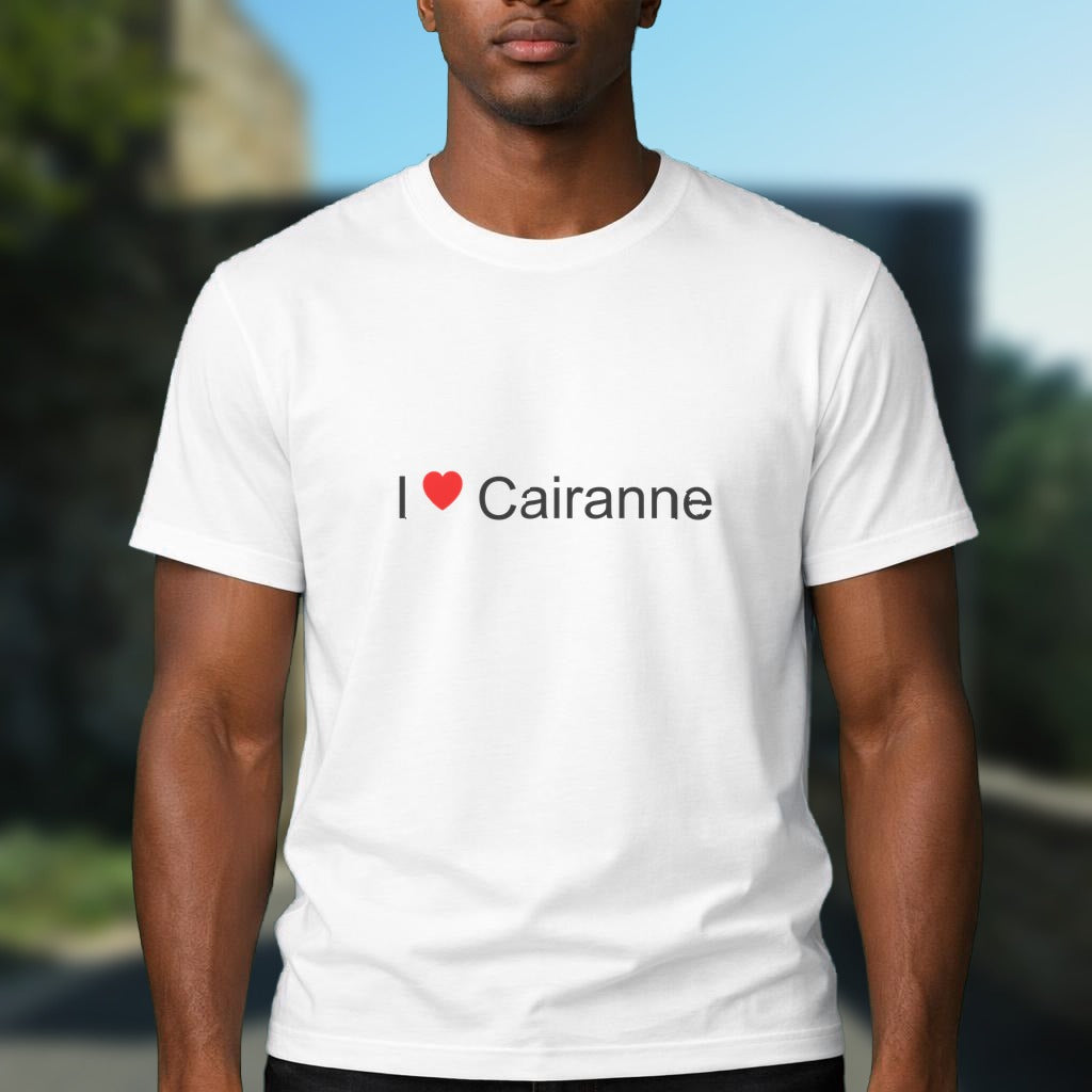 T-shirt I love cairanne
