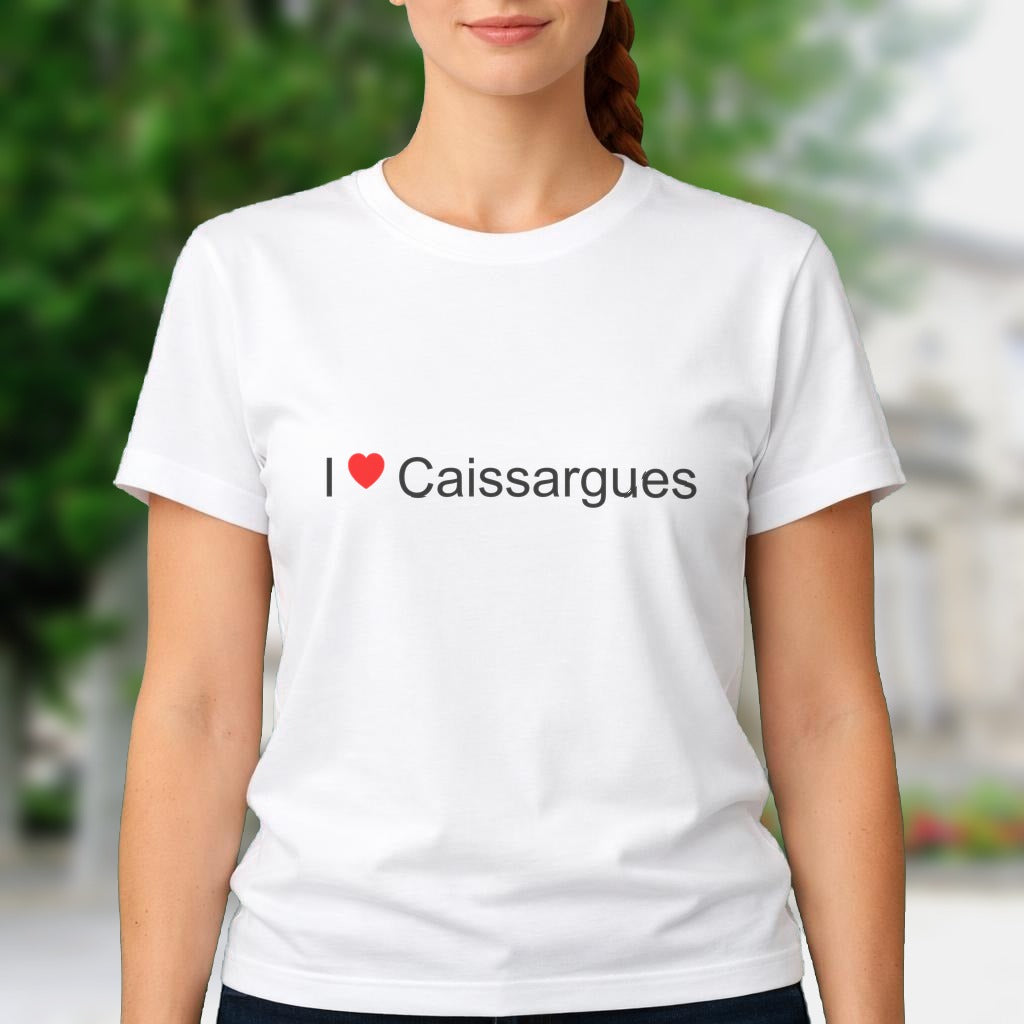 T-shirt I love caissargues