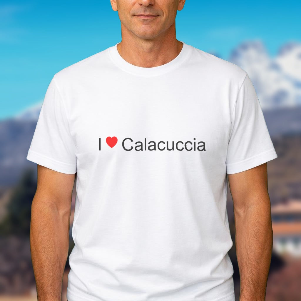 T-shirt I love calacuccia