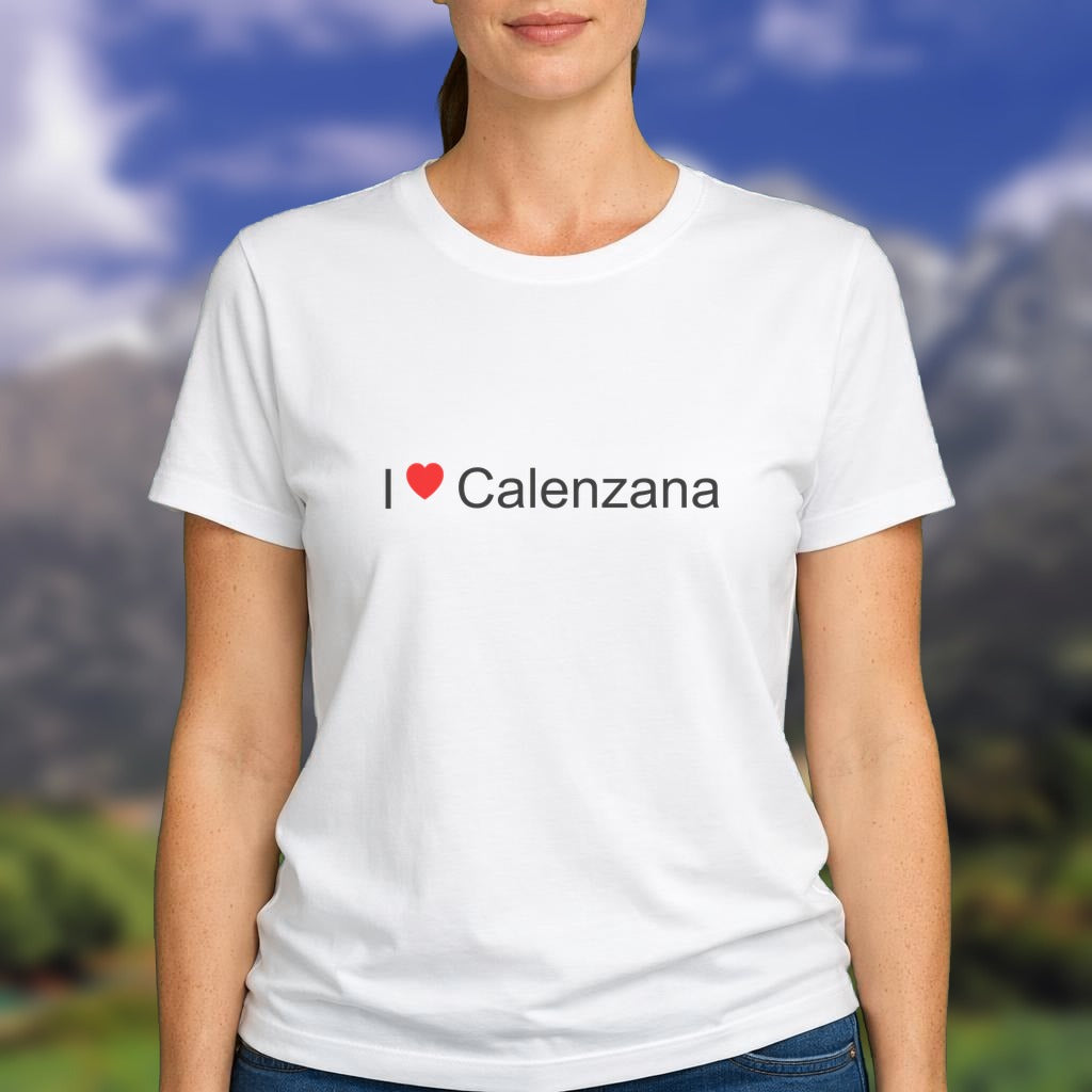 T-shirt I love calenzana