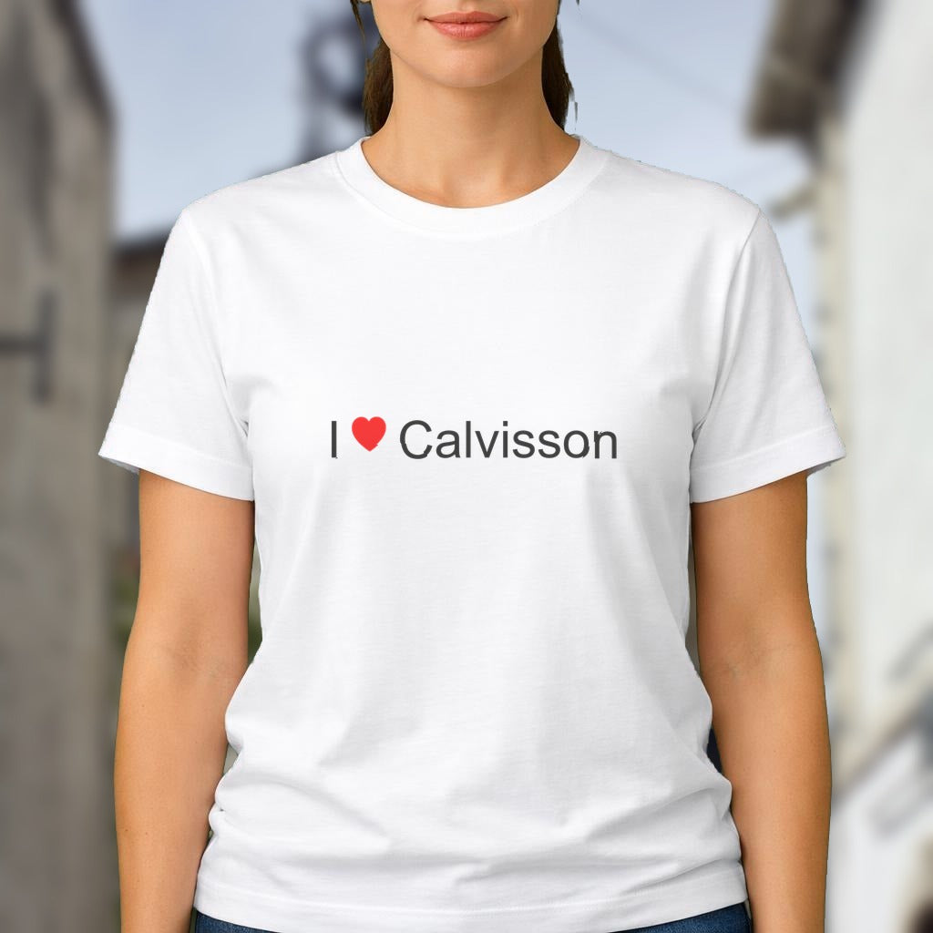 T-shirt I love calvisson