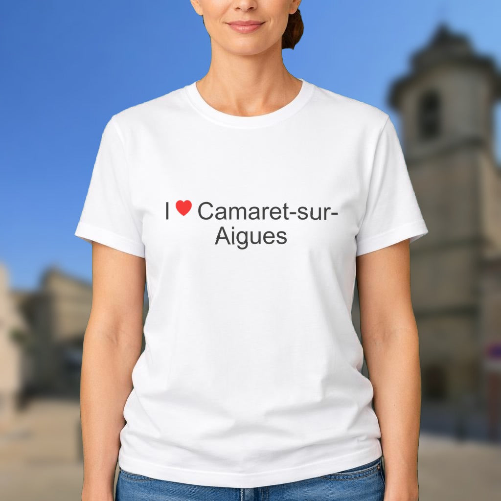 T-shirt I love camaret-sur-aigues