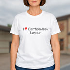 T-shirt I love cambon-lès-lavaur