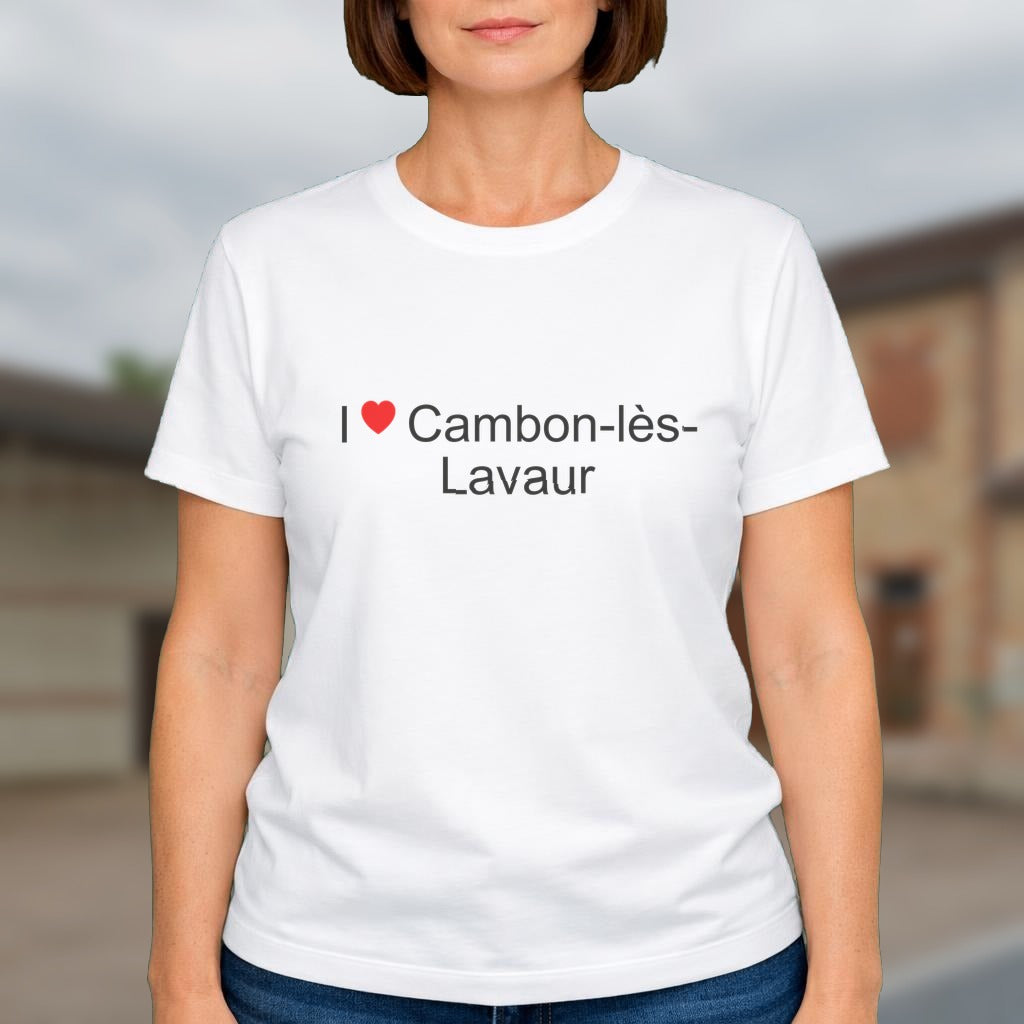 T-shirt I love cambon-lès-lavaur