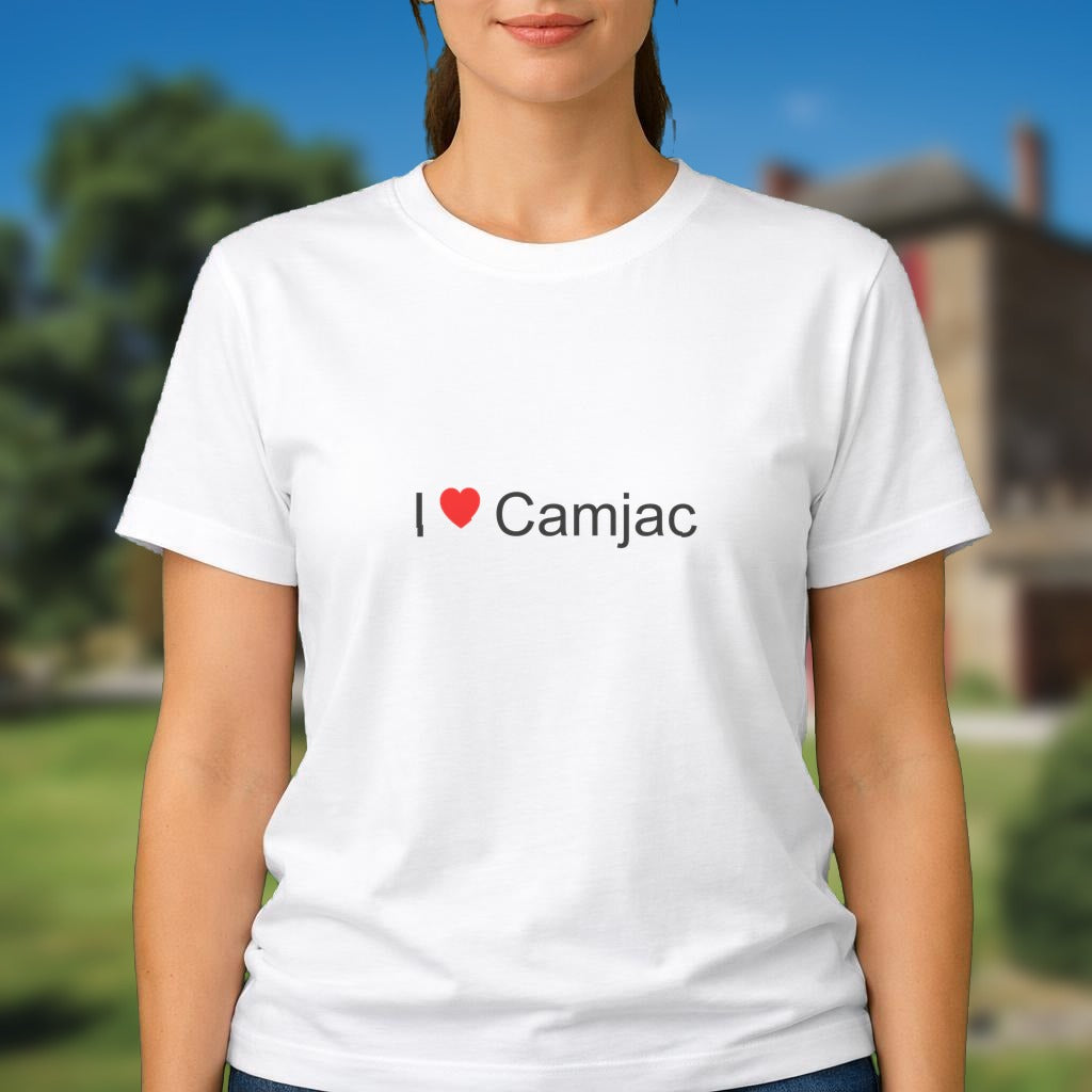 T-shirt I love camjac