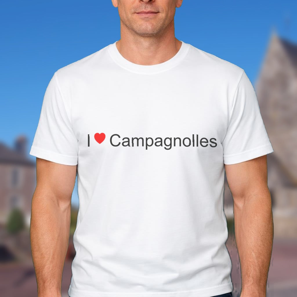 T-shirt I love campagnolles