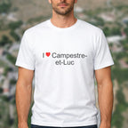 T-shirt I love campestre-et-luc