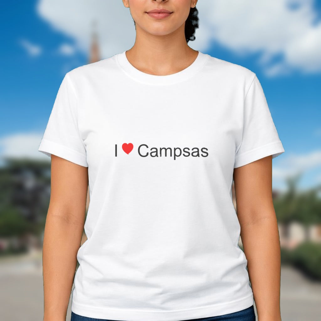 T-shirt I love campsas