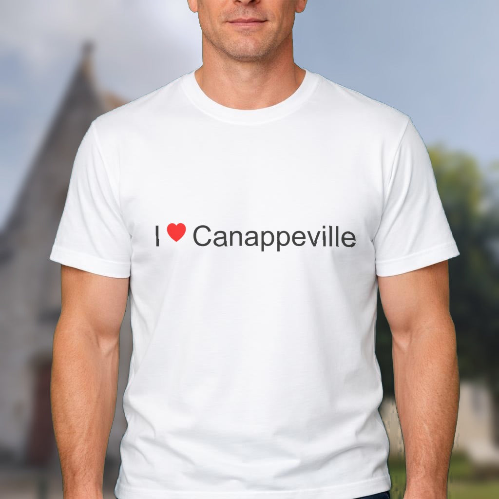 T-shirt I love canappeville