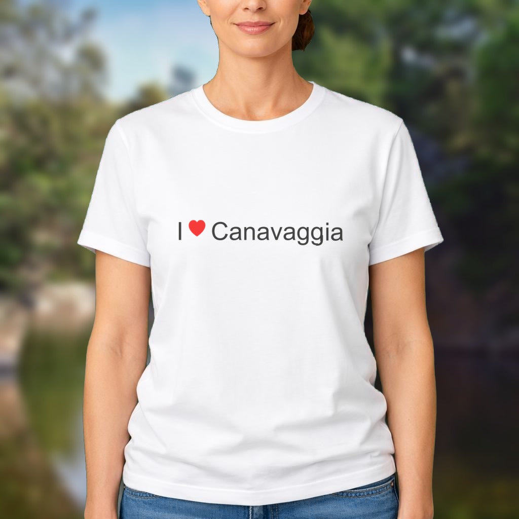 T-shirt I love canavaggia