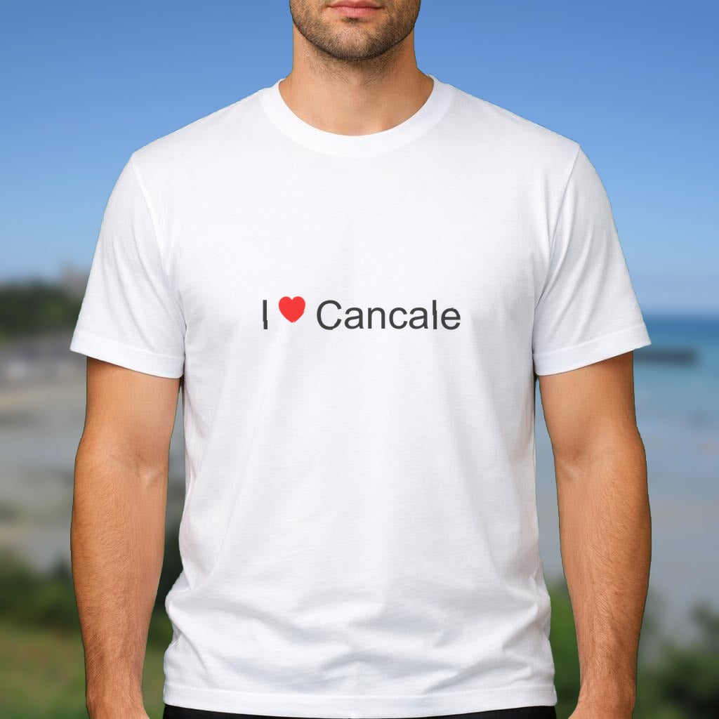 T-shirt I love cancale