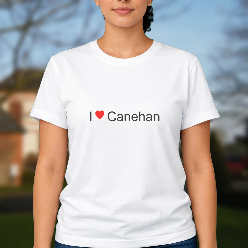 T-shirt I love canehan