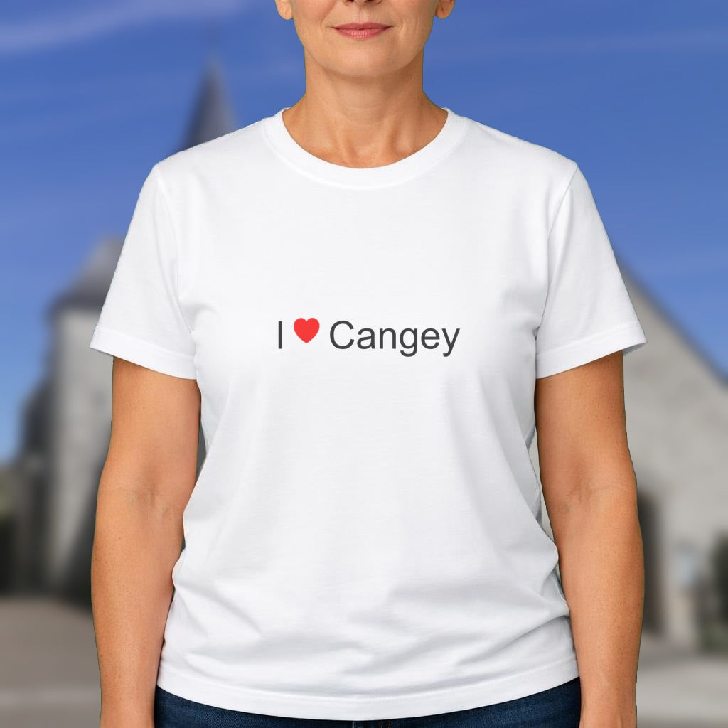 T-shirt I love cangey