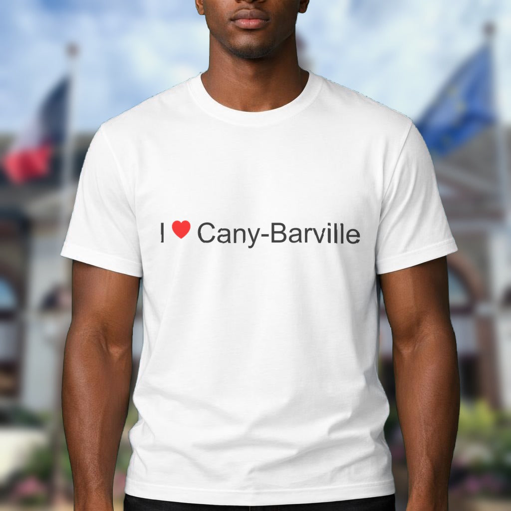 T-shirt I love cany-barville