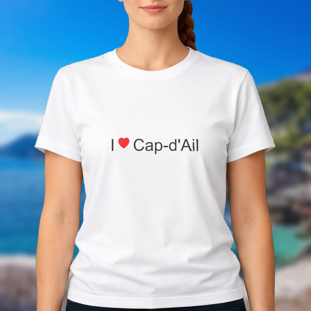 T-shirt I love cap-d'ail