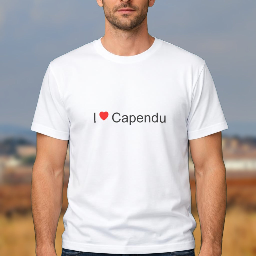 T-shirt I love capendu