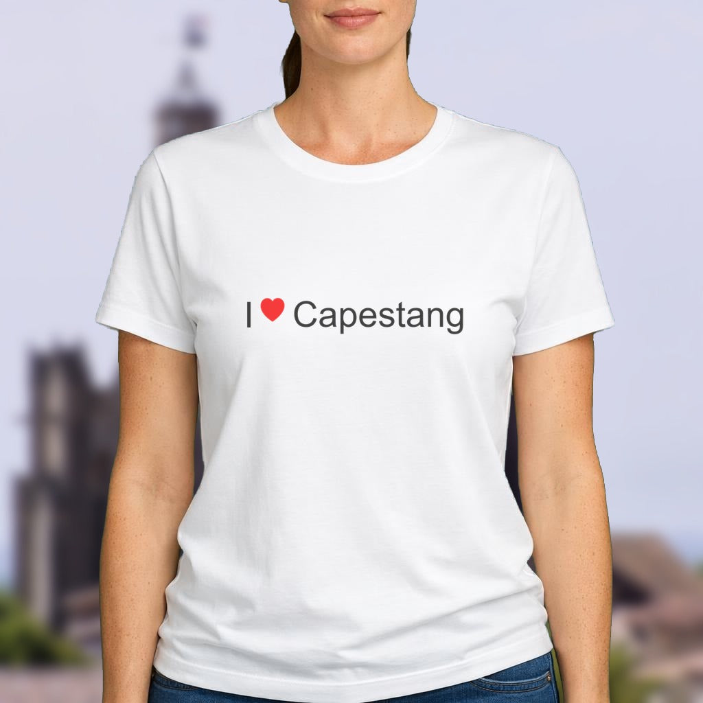 T-shirt I love capestang