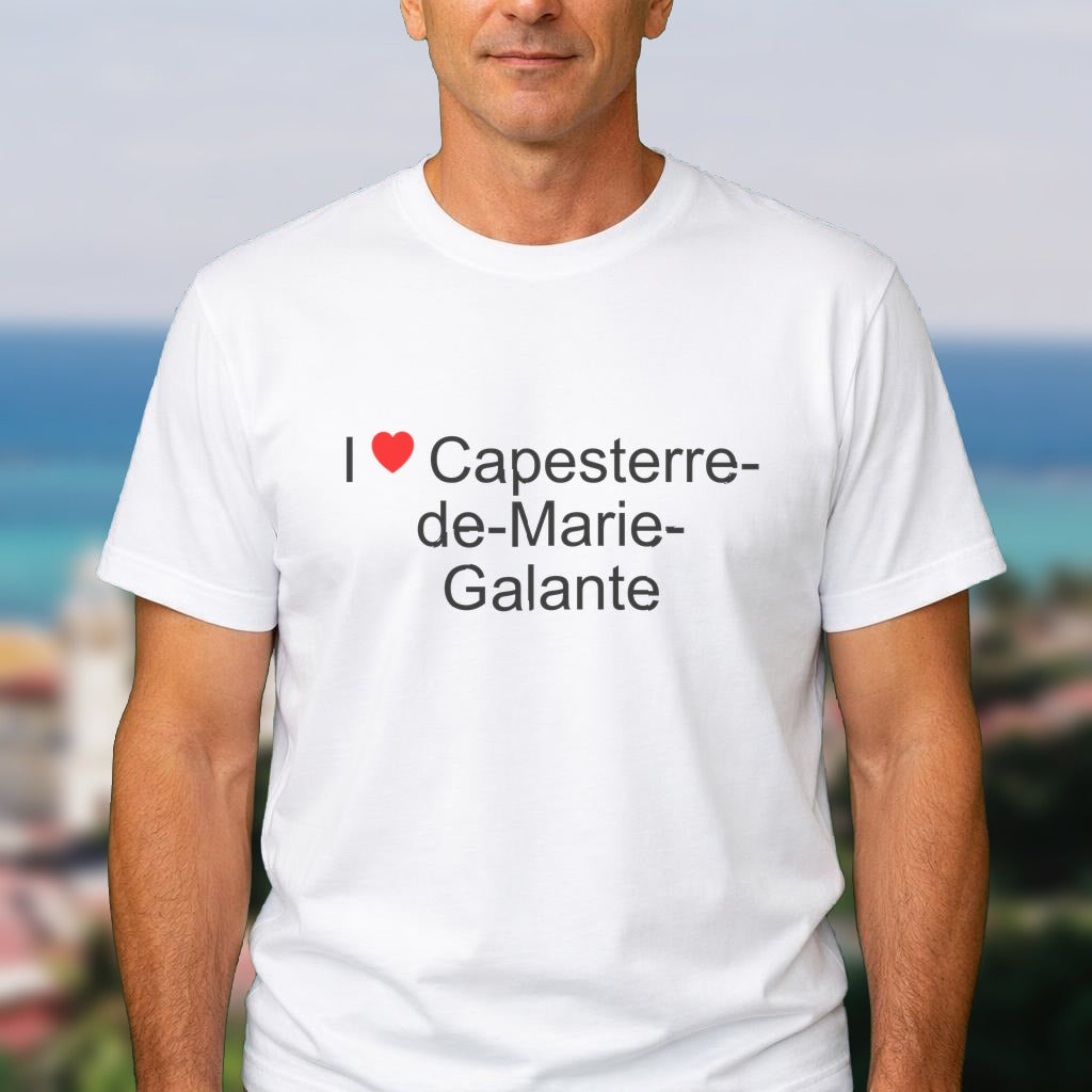 T-shirt I love capesterre-de-marie-galante