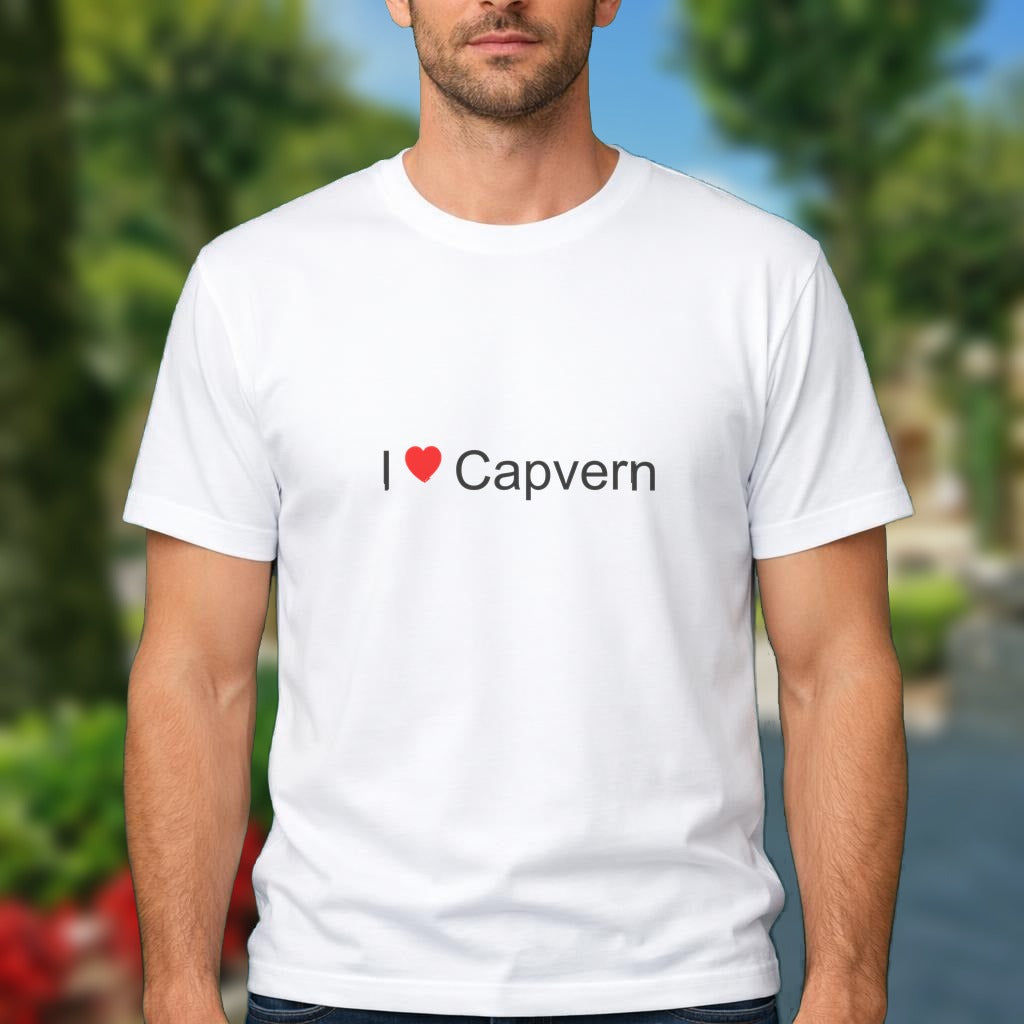 T-shirt I love capvern