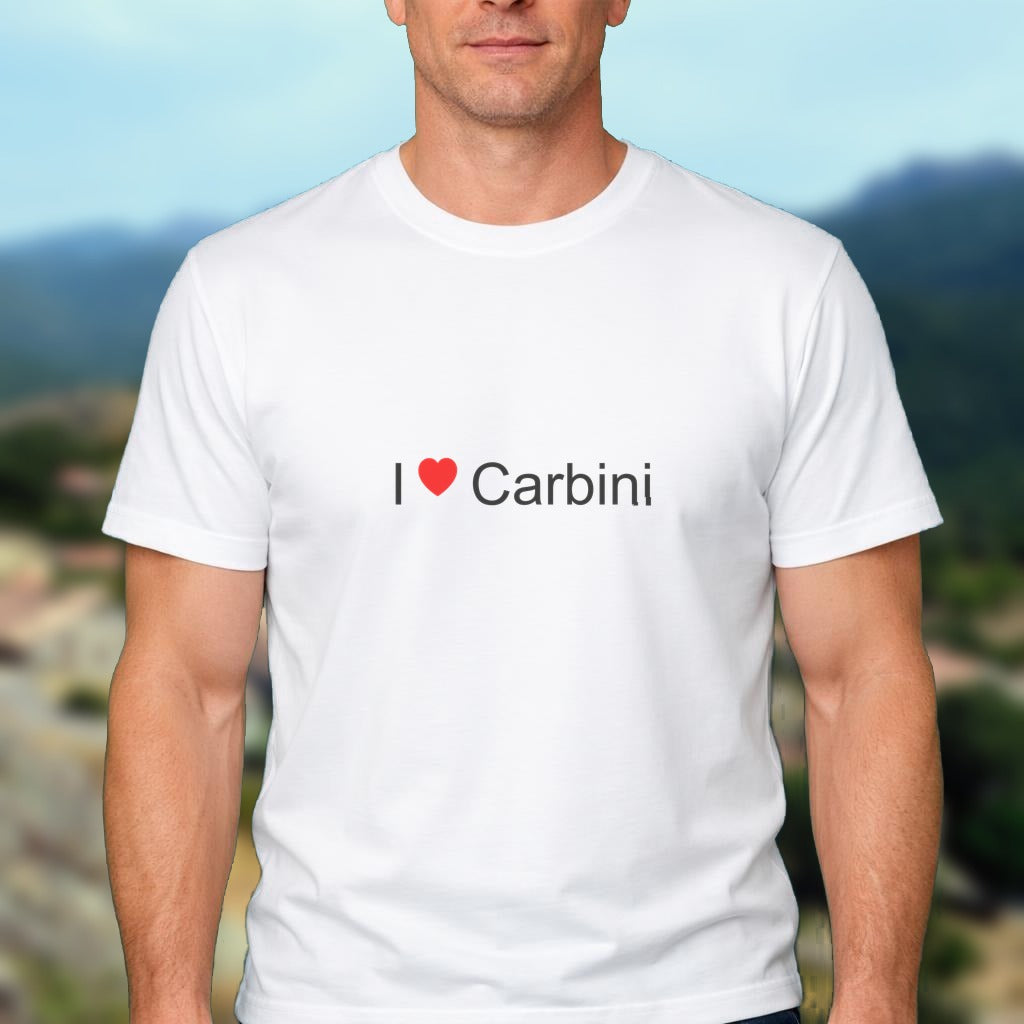 T-shirt I love carbini