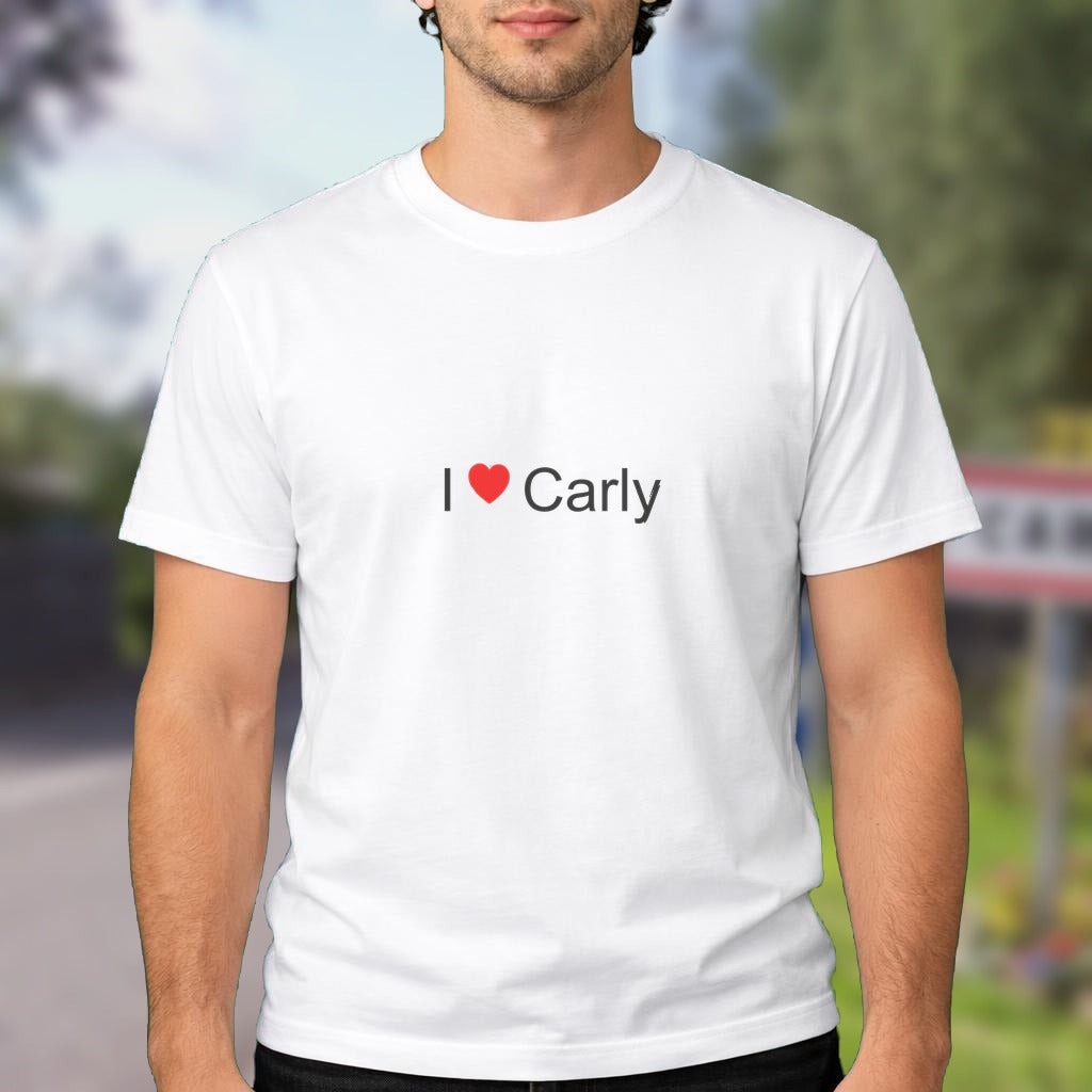 T-shirt I love carly