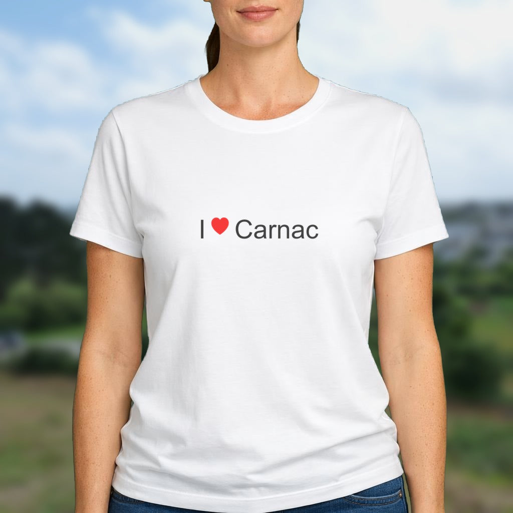 T-shirt I love carnac