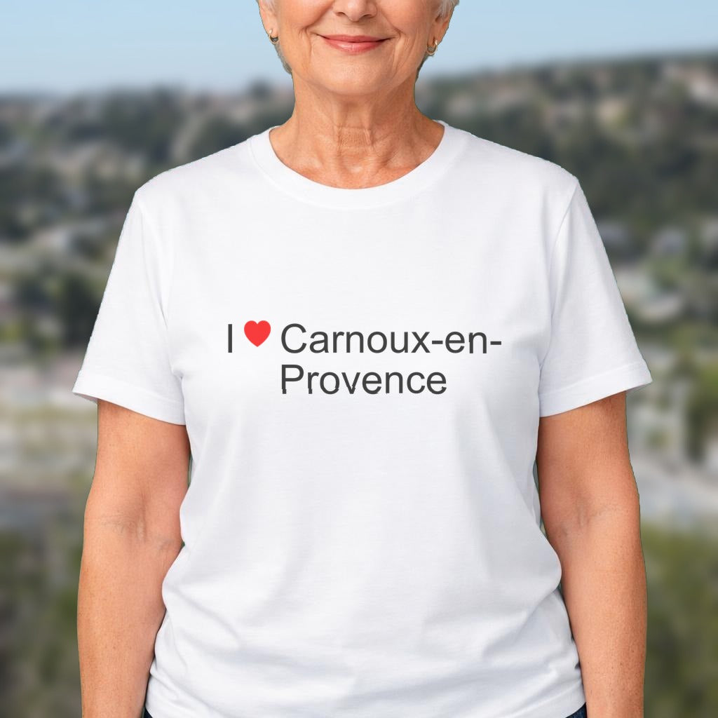 T-shirt I love carnoux-en-provence