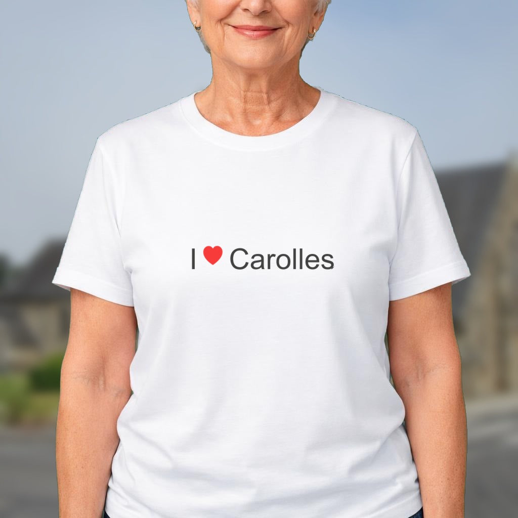 T-shirt I love carolles