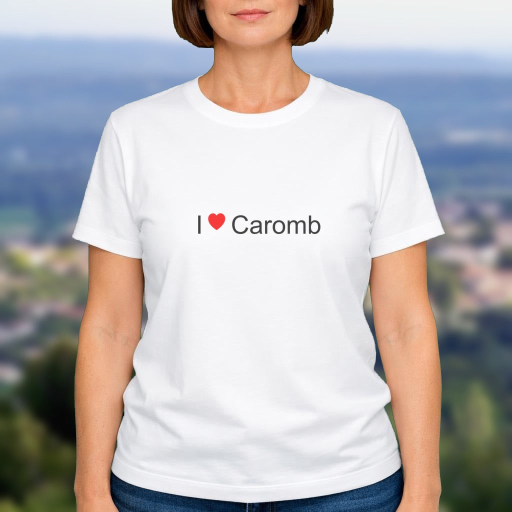 T-shirt I love caromb