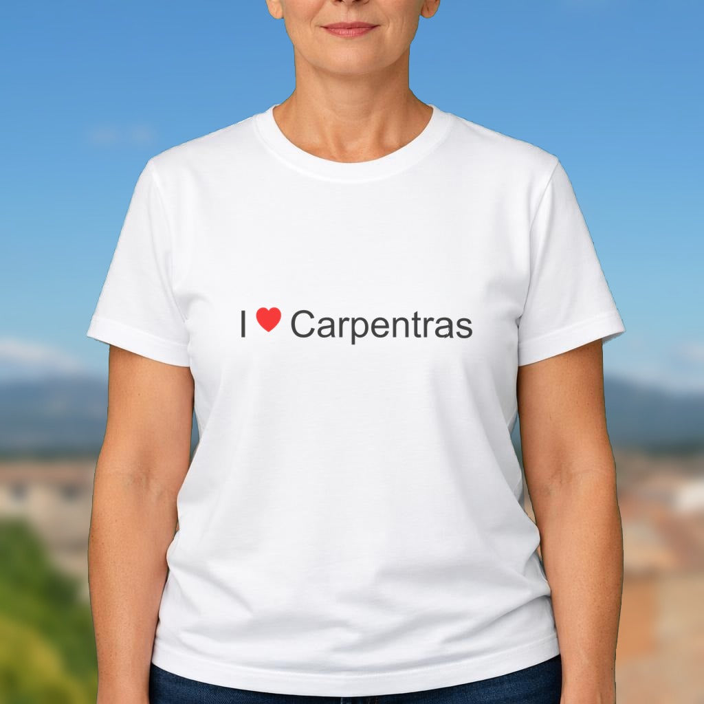 T-shirt I love carpentras