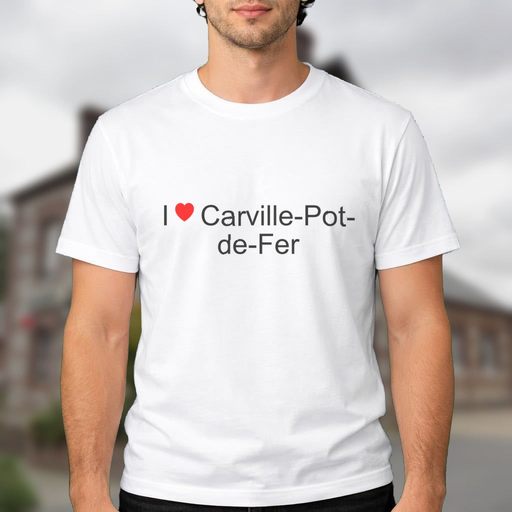 T-shirt I love carville-pot-de-fer