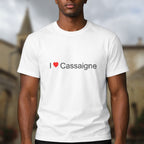 T-shirt I love cassaigne