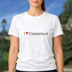 T-shirt I love casseneuil