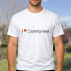 T-shirt I love castelginest