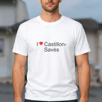 T-shirt I love castillon-savès