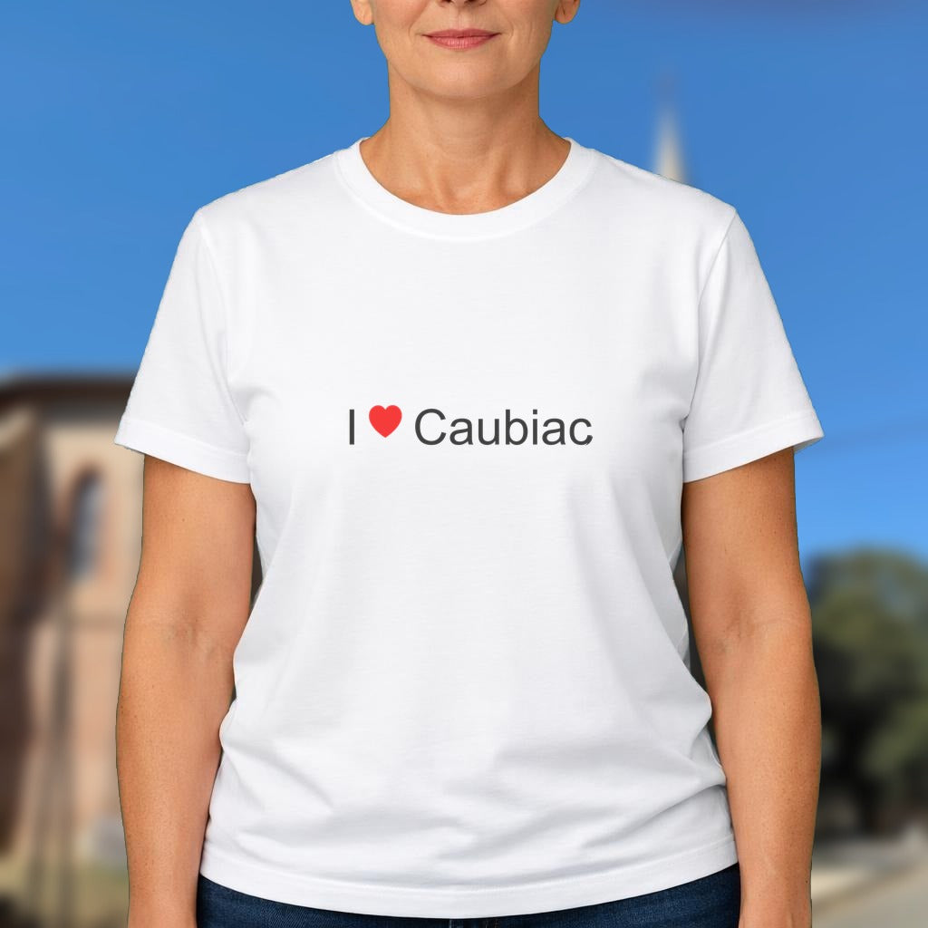 T-shirt I love caubiac