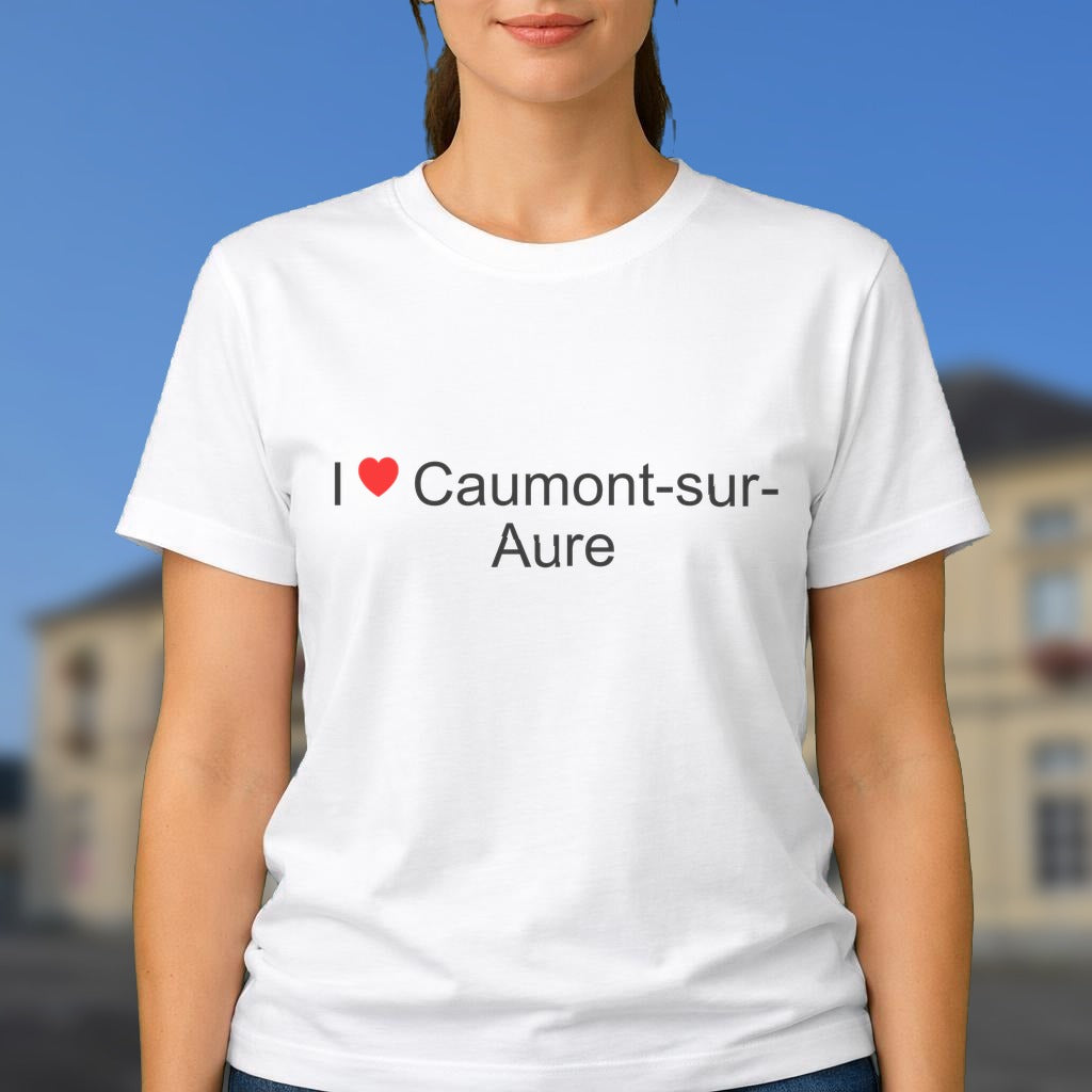 T-shirt I love caumont-sur-aure