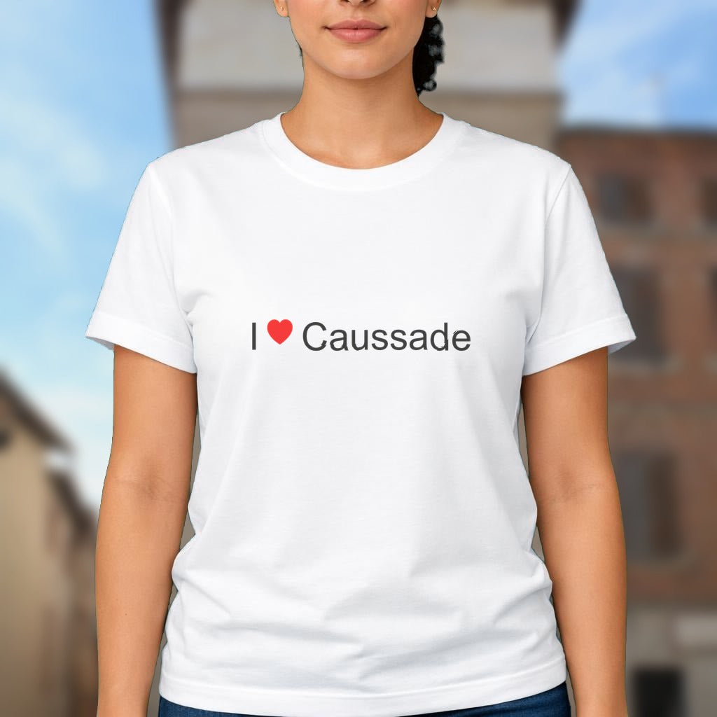 T-shirt I love caussade