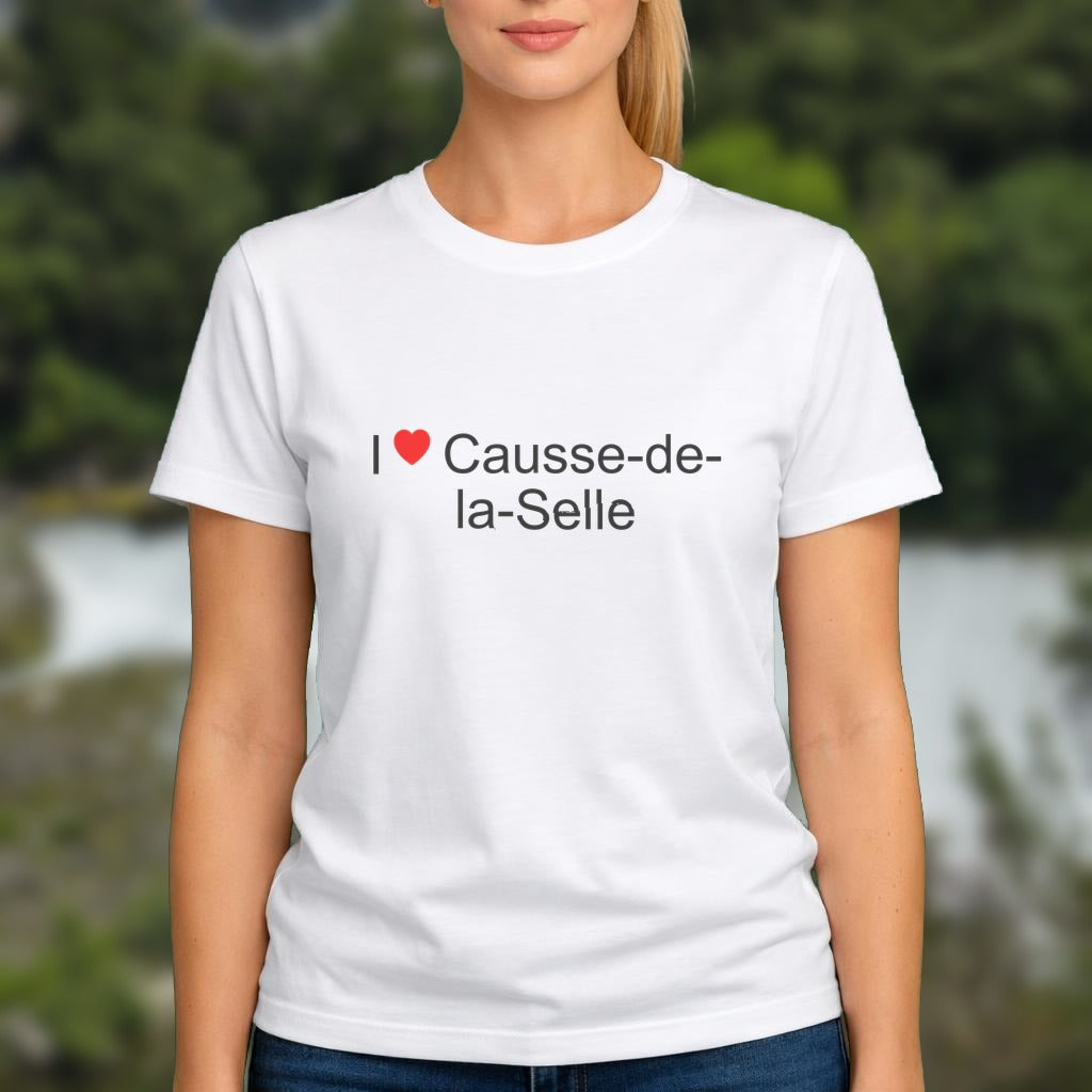 T-shirt I love causse-de-la-selle