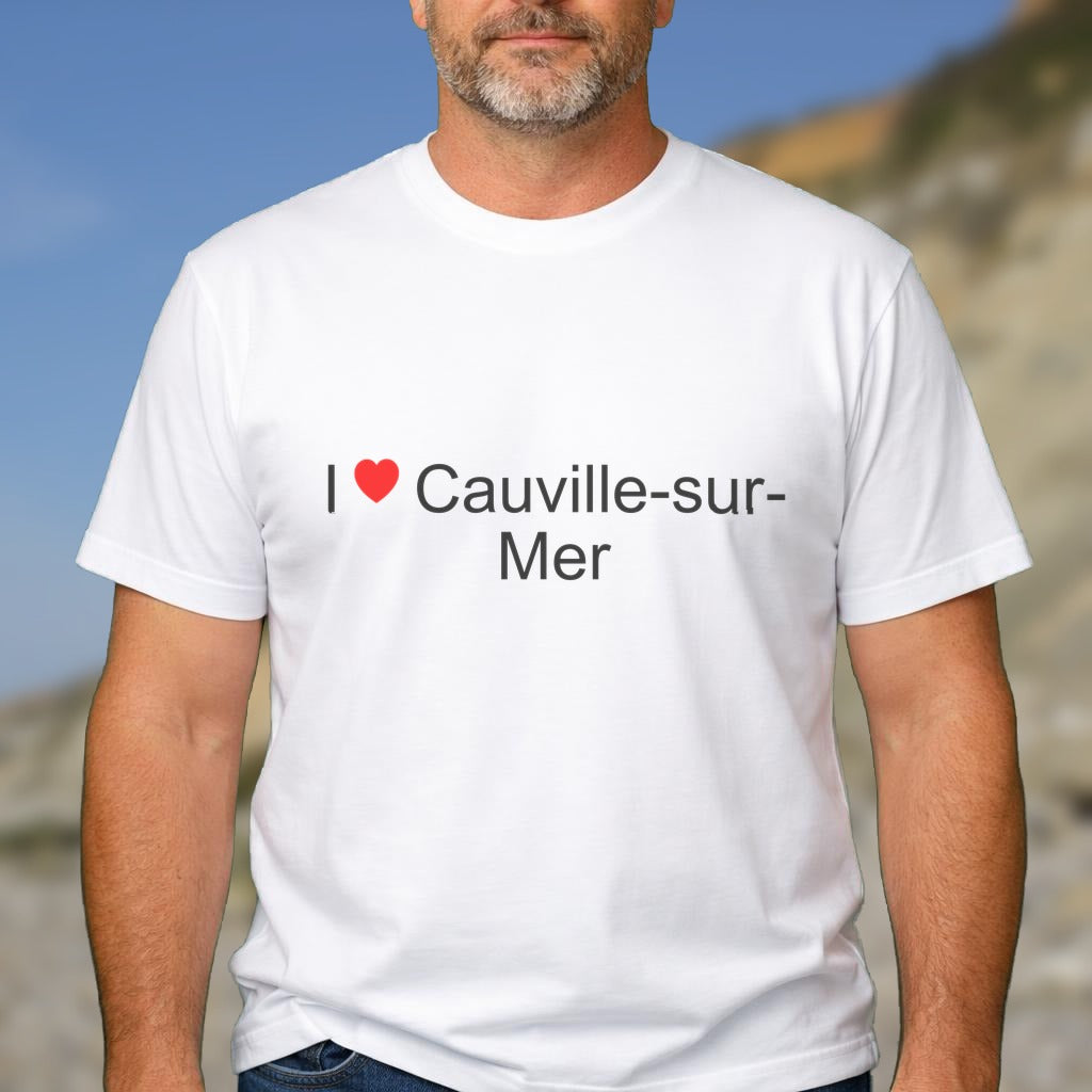T-shirt I love cauville-sur-mer
