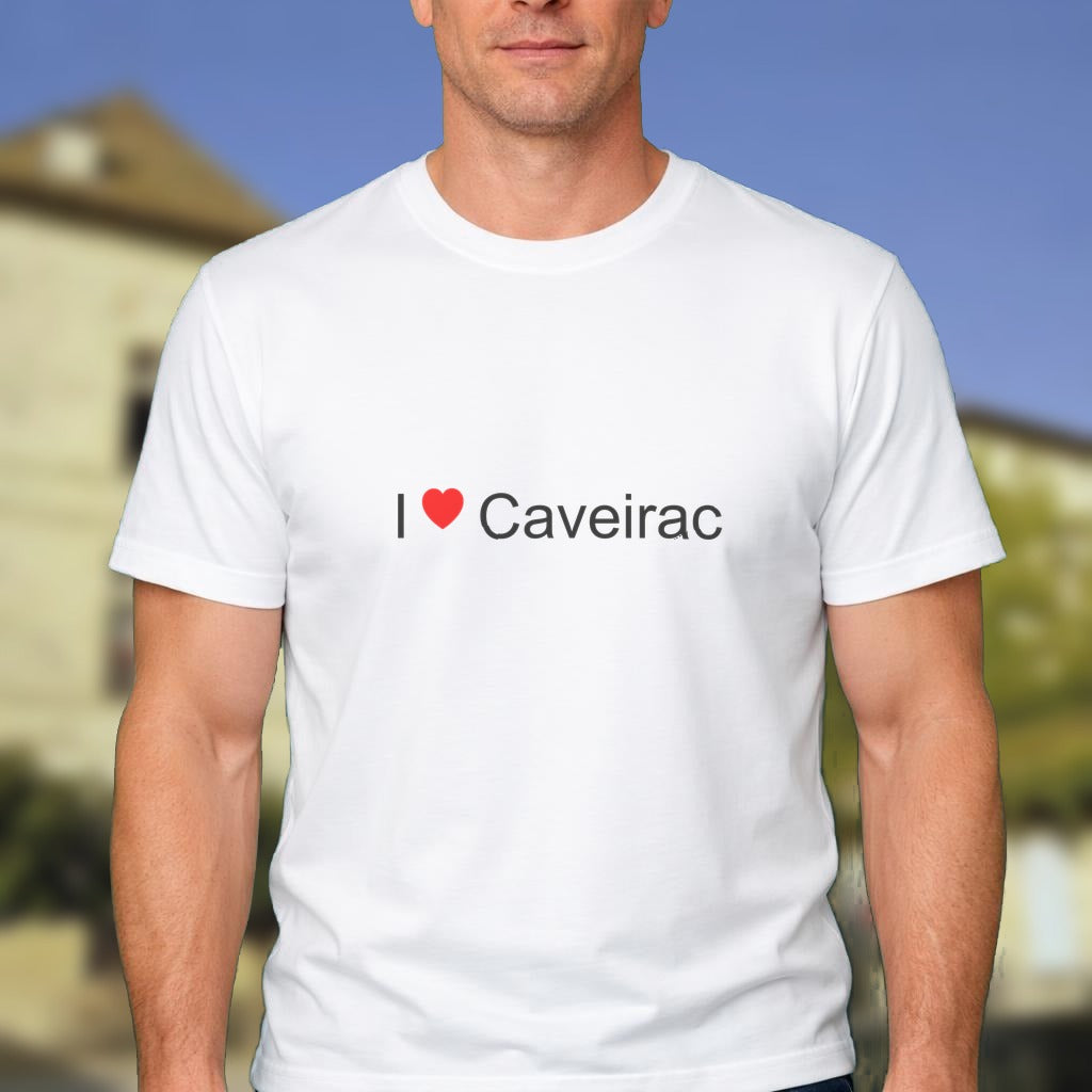 T-shirt I love caveirac