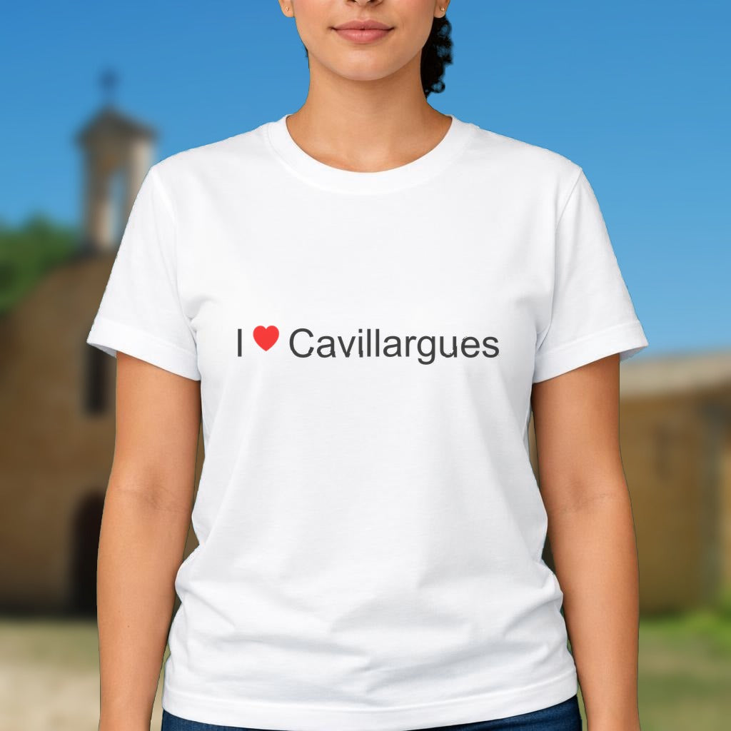 T-shirt I love cavillargues