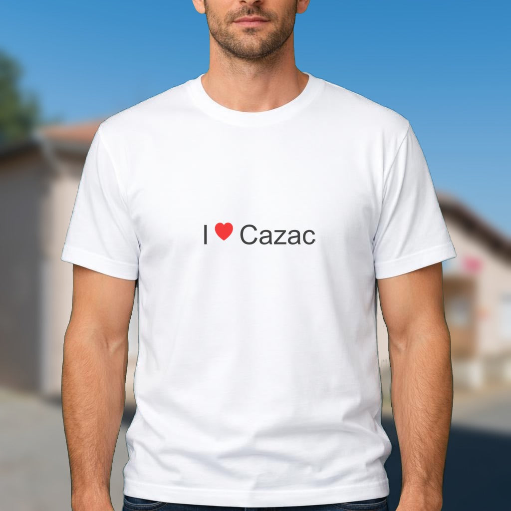 T-shirt I love cazac