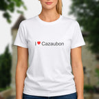 T-shirt I love cazaubon