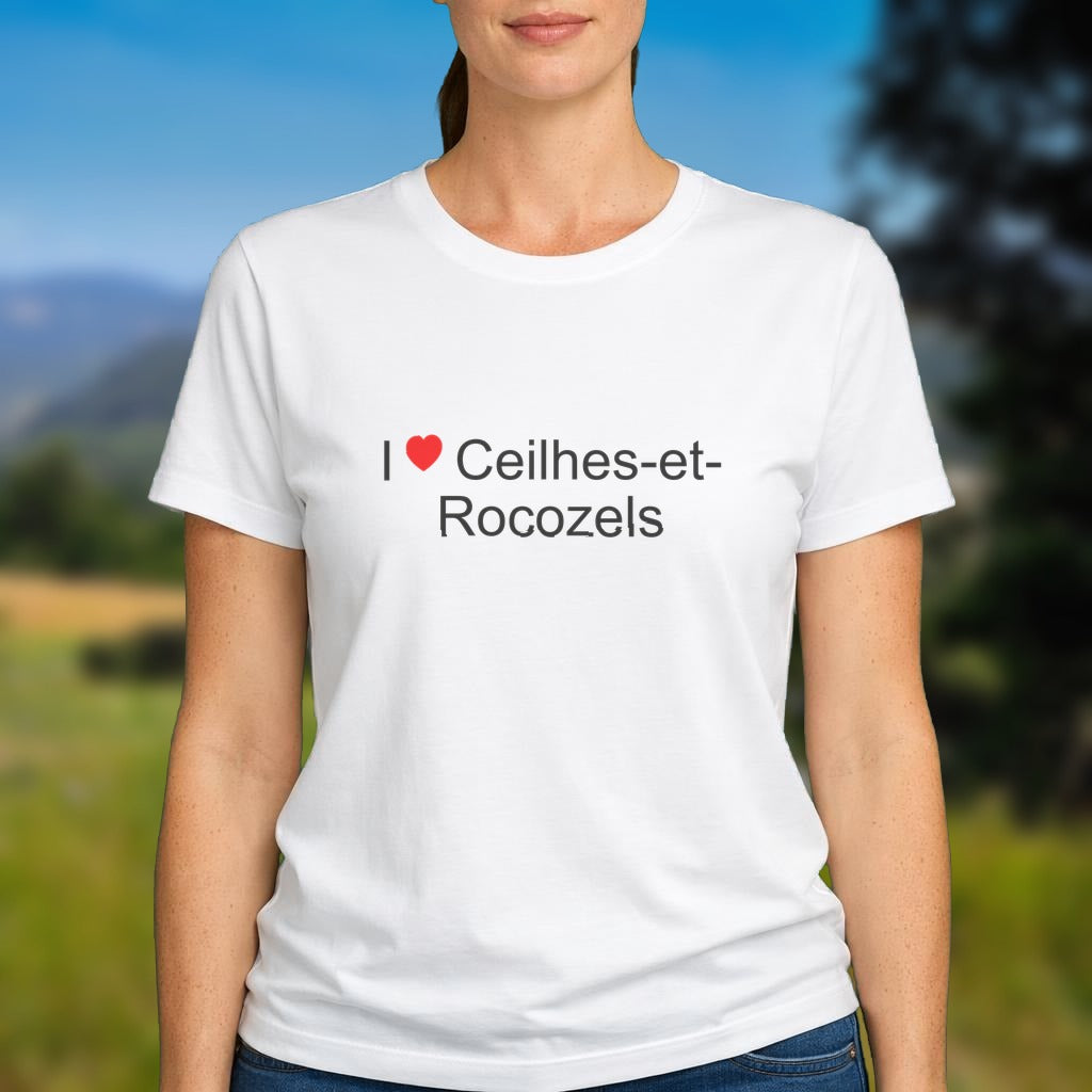 T-shirt I love ceilhes-et-rocozels