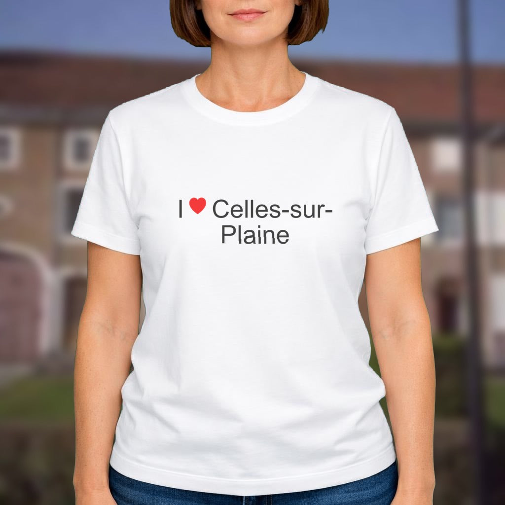 T-shirt I love celles-sur-plaine
